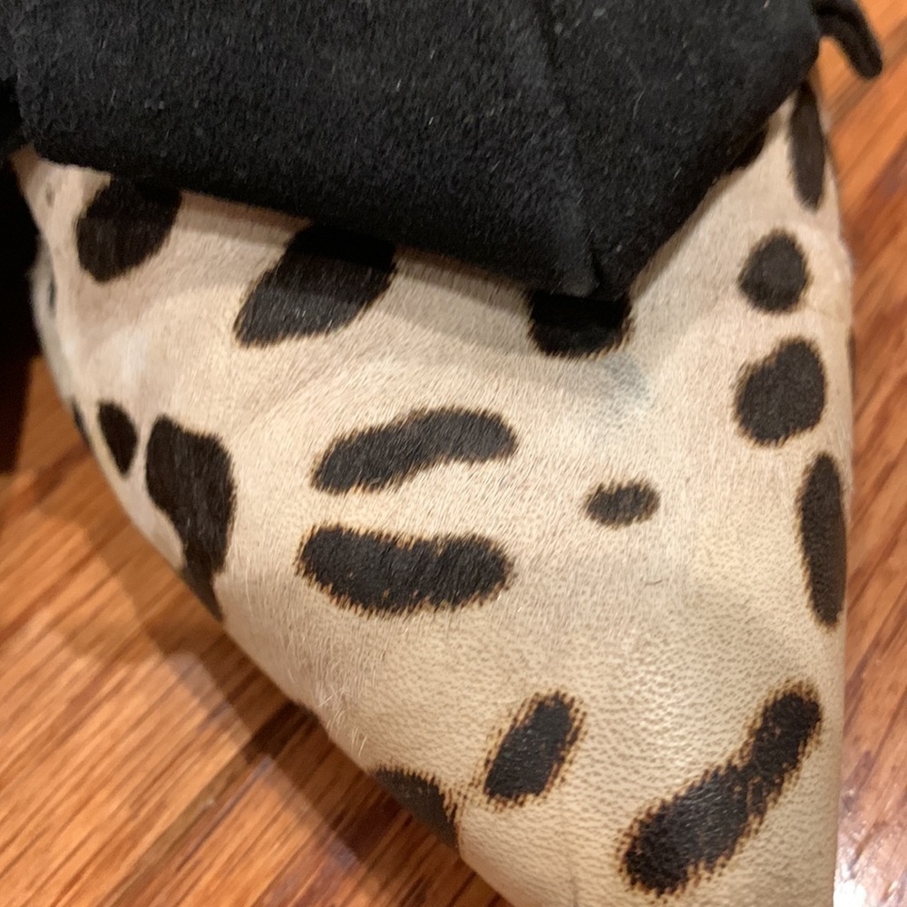 Paolo animal print flat mule size 5 - Picture 11 of 12